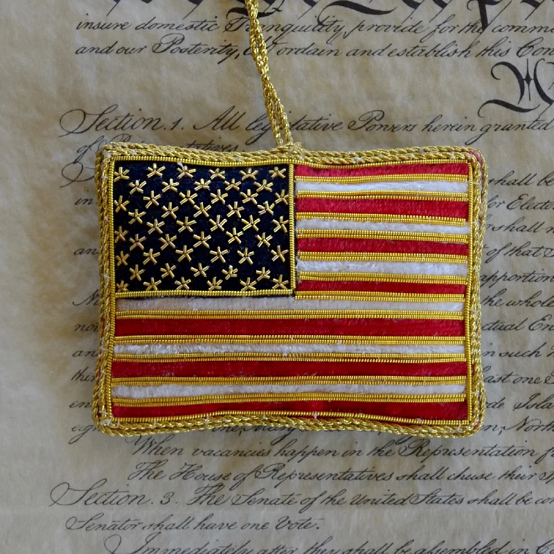 - Deodorizing cat litter tofu litterGod Bless America Flag Ornament
