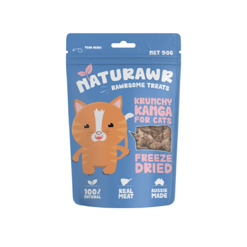    - Purina Pro Plan cat food palatability  Naturawr Krunchy Kangaroo Freeze Dried Cat Treat