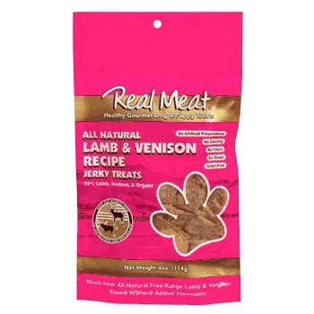 - The effect of dog food on hairThe Real Meat Lamb & Venison Jerky Treats 4oz