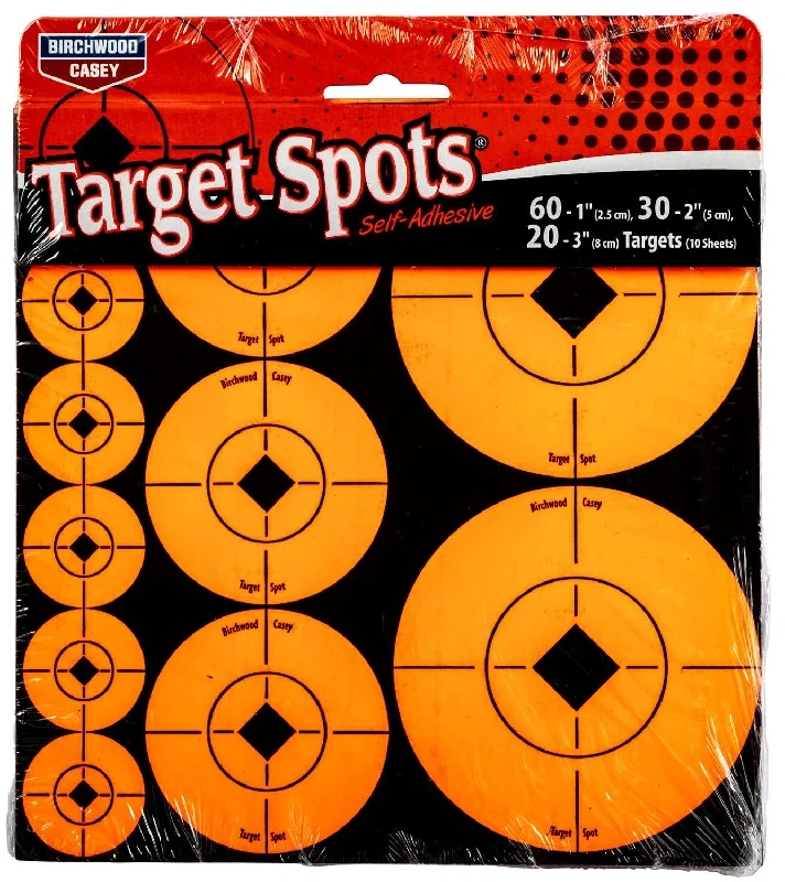 - Pet toys under yuanBirchwood Casey Target Spots Self-Adhesive Paper Bullseye Black Target Paper W/Orange Target 60-1"/30-2"/20-3" - Pet toys under yuanBirchwood Casey Target Spots Self-Adhesive Paper Bullseye Black Target Paper W/Orange Target 60-1"/30-2"/20-3"