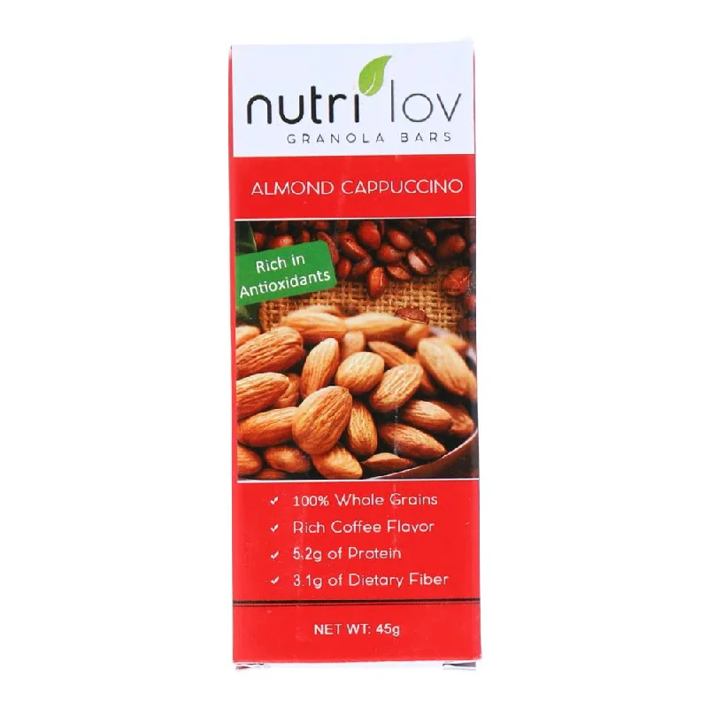 - Air box TSA certified check-inNutri Lov Almond Cappuccino 45G