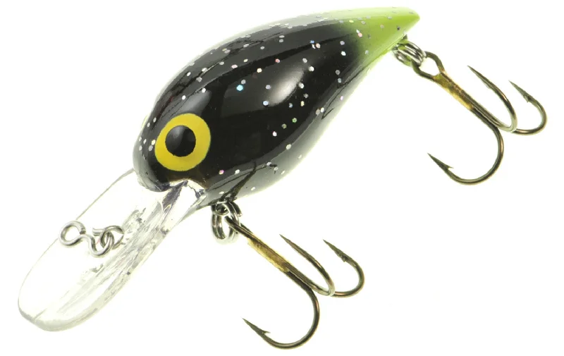 Black, Silver Flakes, & Chartreuse Tail