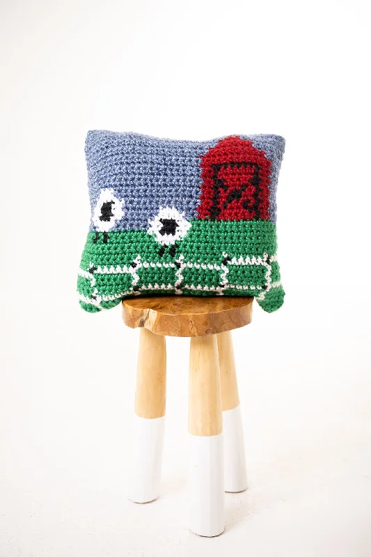 - Pet smart GPS locatorFarm Scene Pillow (Crochet)