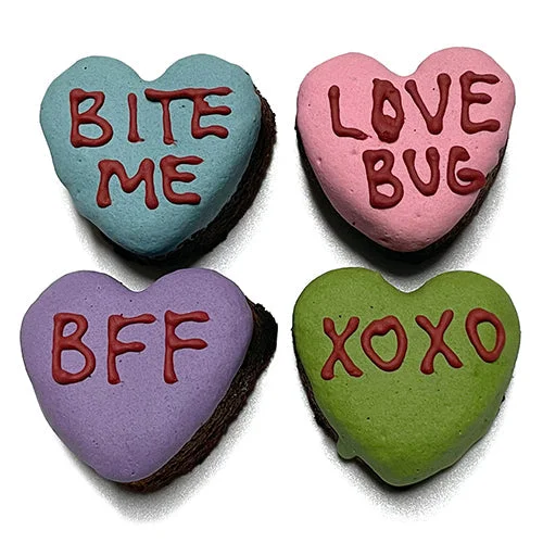- Gastrointestinal conditioning dog foodCandy Heart Brownie Bites Bulk Dog Treats