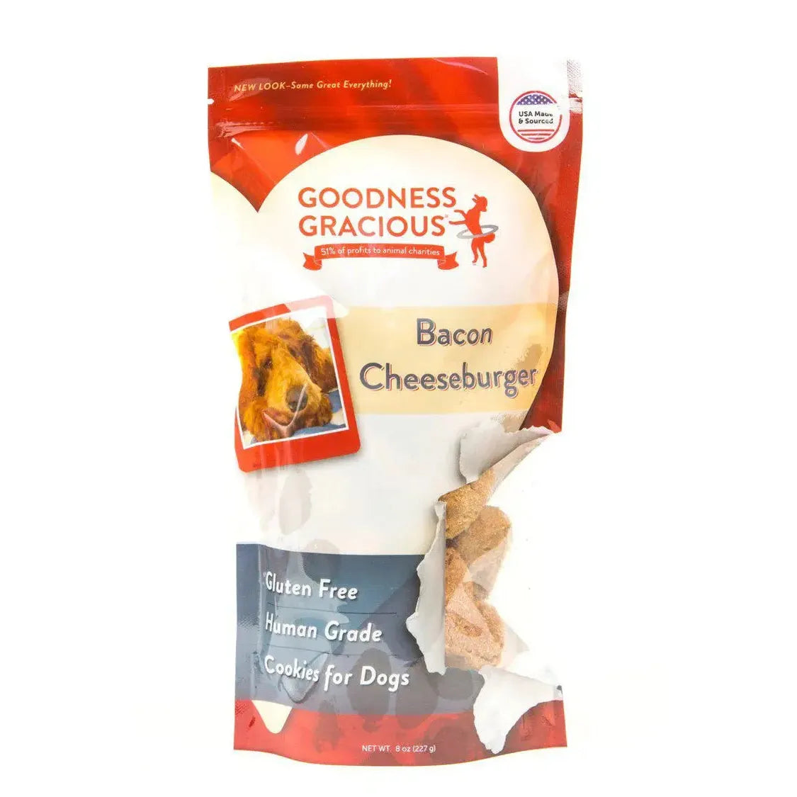 - Pet smart GPS locatorGoodness Gracious Bacon Cheeseburger Dog Cookies 8oz