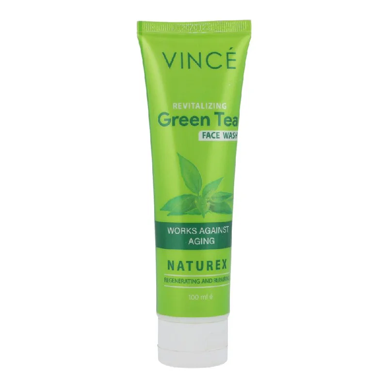 - Dog disposable foam shower gelVINCE REVITALIZING GREEN TEA FACE WASH 120 ML