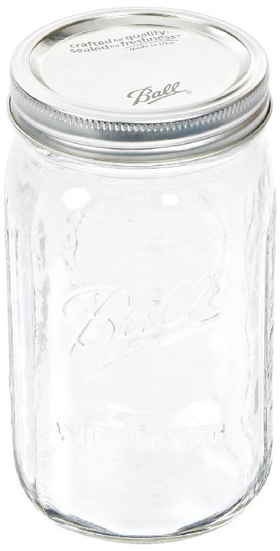 - ​​Pet toys under    yuanBall Wide Mouth Quart Glass Mason Jars