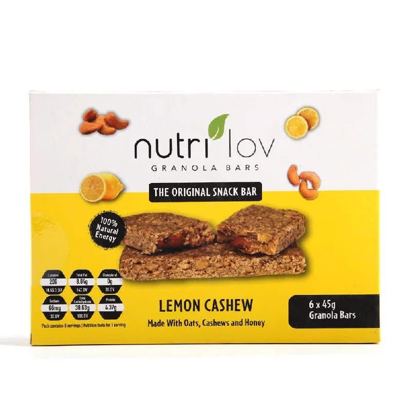 Pet ProductsNutri Lov Nutrlov Lemon Cashew 6 Bar