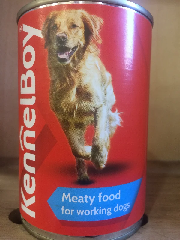 - Car dog seat beltKennelBoy Meaty Dog Food for Working Dogs 400g