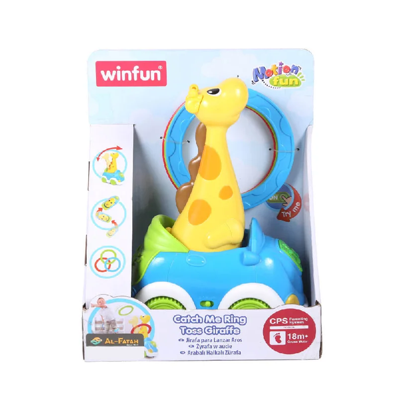 - Deodorizing cat litter tofu litter01001 WIN FUN CATCH ME RING TOSS GIRAFFE