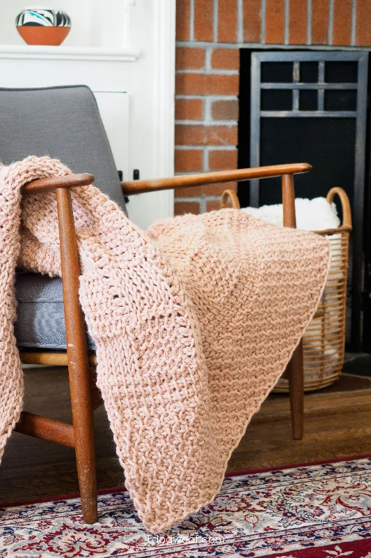 Pet ProductsCrochet Kit - Tunisian Textures Blanket