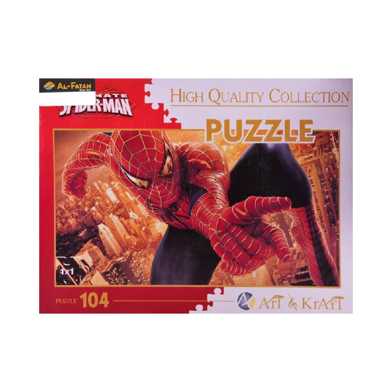 - Pet fence foldable indoor19932 SPIDER MAN PUZZLE 104PC SET H.T (3+ YEAR)