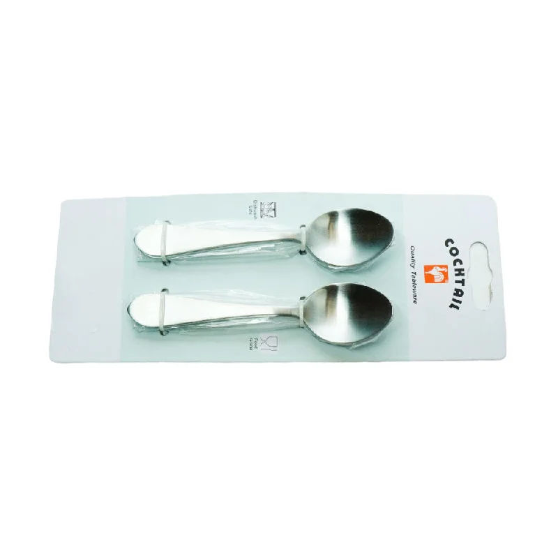- Chinchilla cooling ice nest ceramic plateTEA SPOON COCKTAIL RUBY 6 PC SET