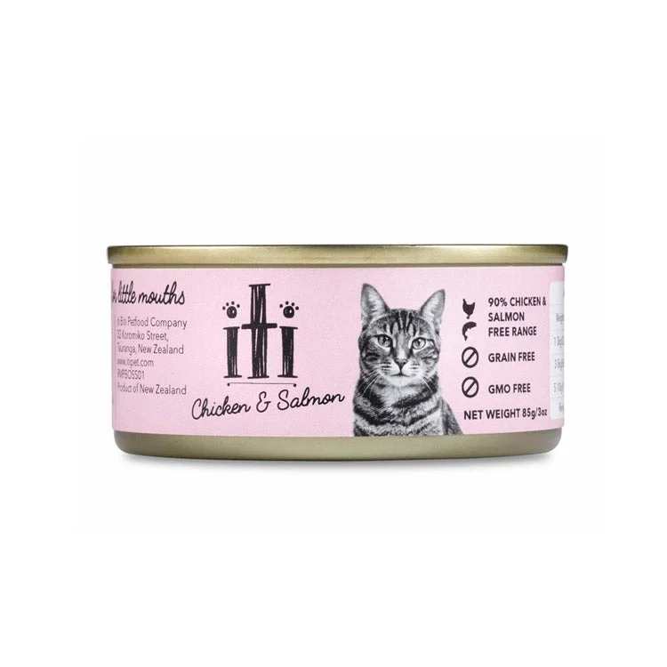  . **Functional Cat Food**  iti Cat Can Grain Free Chicken & Salmon
