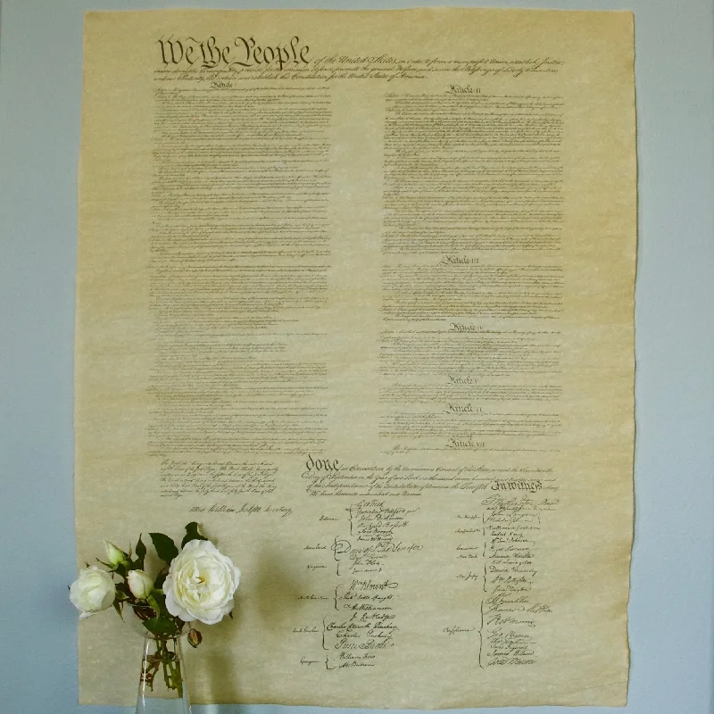 - Pet water dispenser UV sterilization versionU.S. Constitution Poster: Single Page Full Size