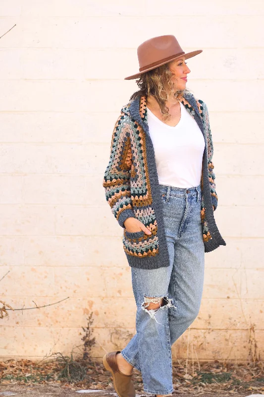 - Foldable and portable cat bagCrochet Kit - Campfire Cardigan