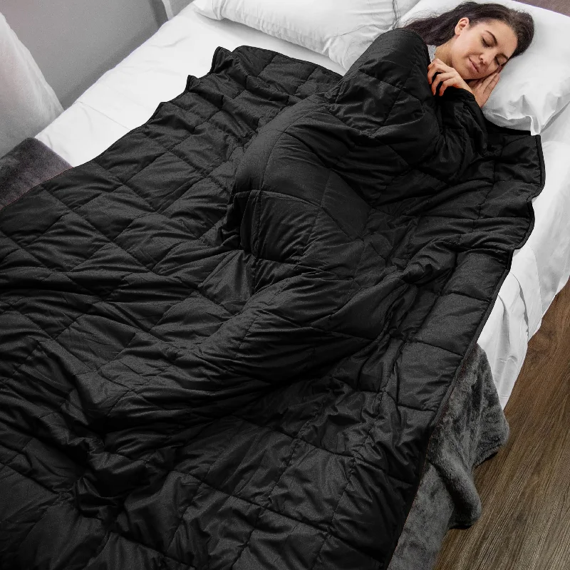 - Air box TSA certified check-inSuperior Lexington Quilted Weighted Throw Blanket