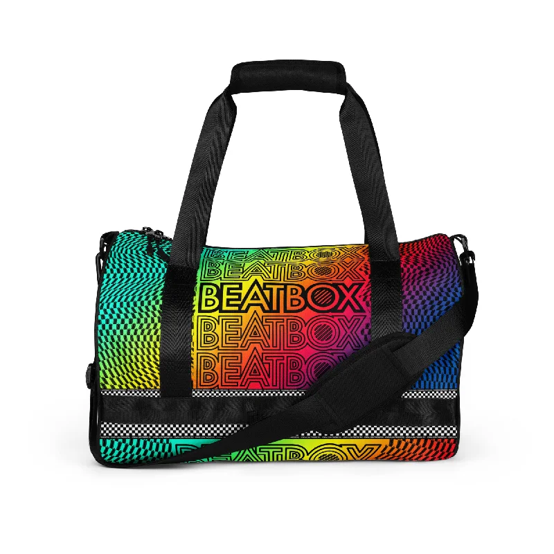 - Teething and chewing toys for puppiesAll-over print gym bag