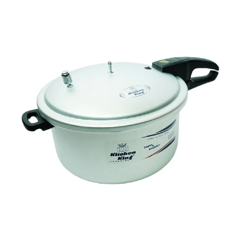 - Air box TSA certified check-inPRESSURE COOKER K.KING FEAST INDUCTION 11-LTR