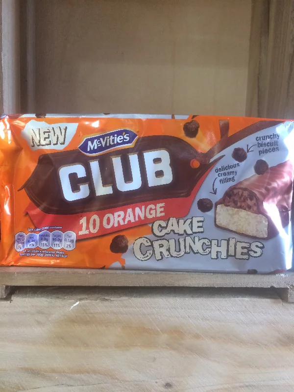 - Winter warm clothes for short-haired dogsMcVitie's Club 10 Orange Cake Crunchies