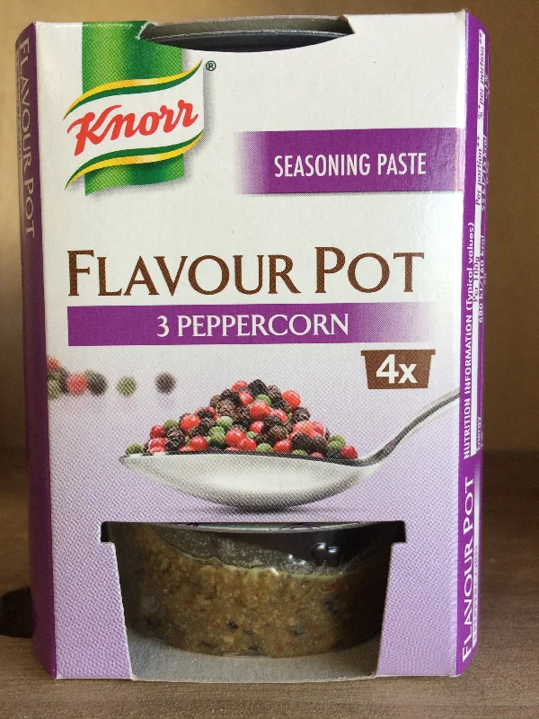 - Deodorizing cat litter tofu litterKnorr Flavour Pot 3 Peppercorn 4x23g