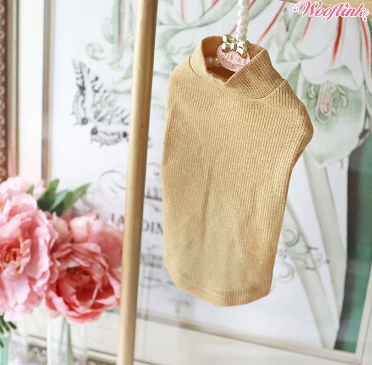 Classification by brand or style:Shimmer Turtleneck in Gold
