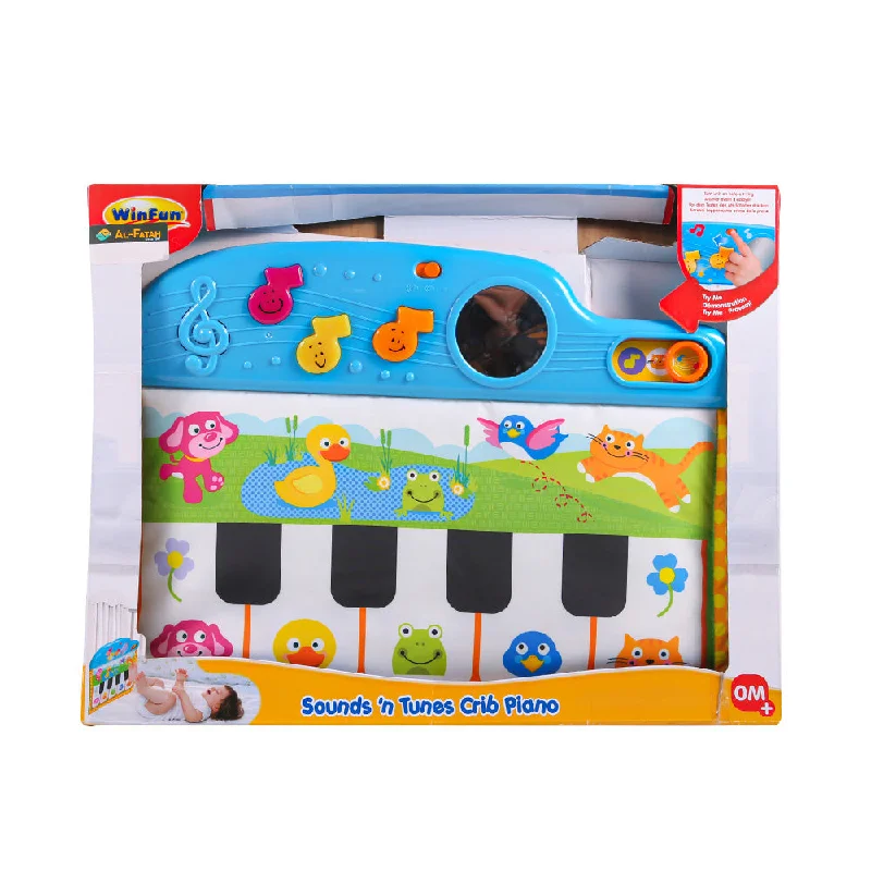 - Rabbit grass rack to prevent waste food box0217 WF SOUNDS N TUNES CRIB PIANO