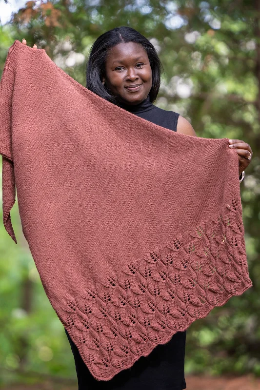 - Pet stroller can be taken on the planeKnit Kit - Leafey Shawl