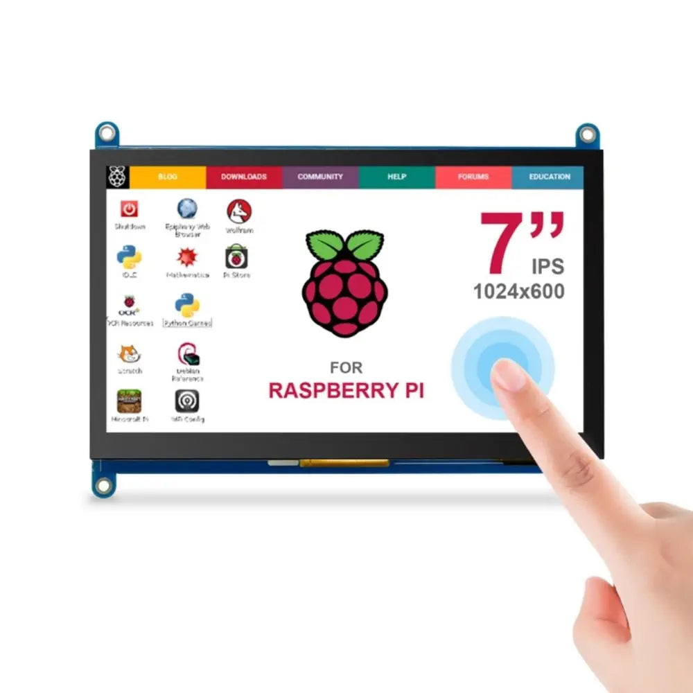 -Anti-scratch sofa protective coverRC070N 7 inch Touch Display 1024x600 HDMI Monitor for Raspberry Pi 3B+/4B/Zero -Anti-scratch sofa protective coverRC070N 7 inch Touch Display 1024x600 HDMI Monitor for Raspberry Pi 3B+/4B/Zero