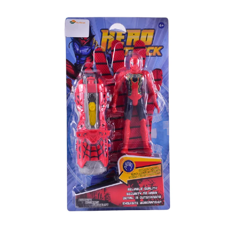 - Air box TSA certified check-inWL11187-50 SPIDER-MAN SHOOTING GUN IN CARD