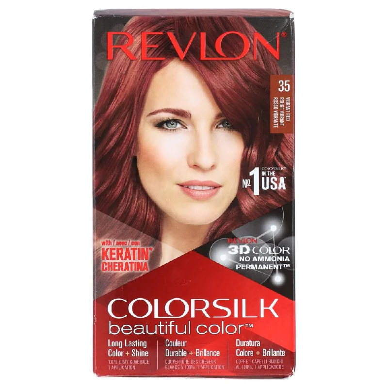 - Smart cat litter box with automatic cleaningREVLON HAIR COLOR SILK VIBRANT RED 35