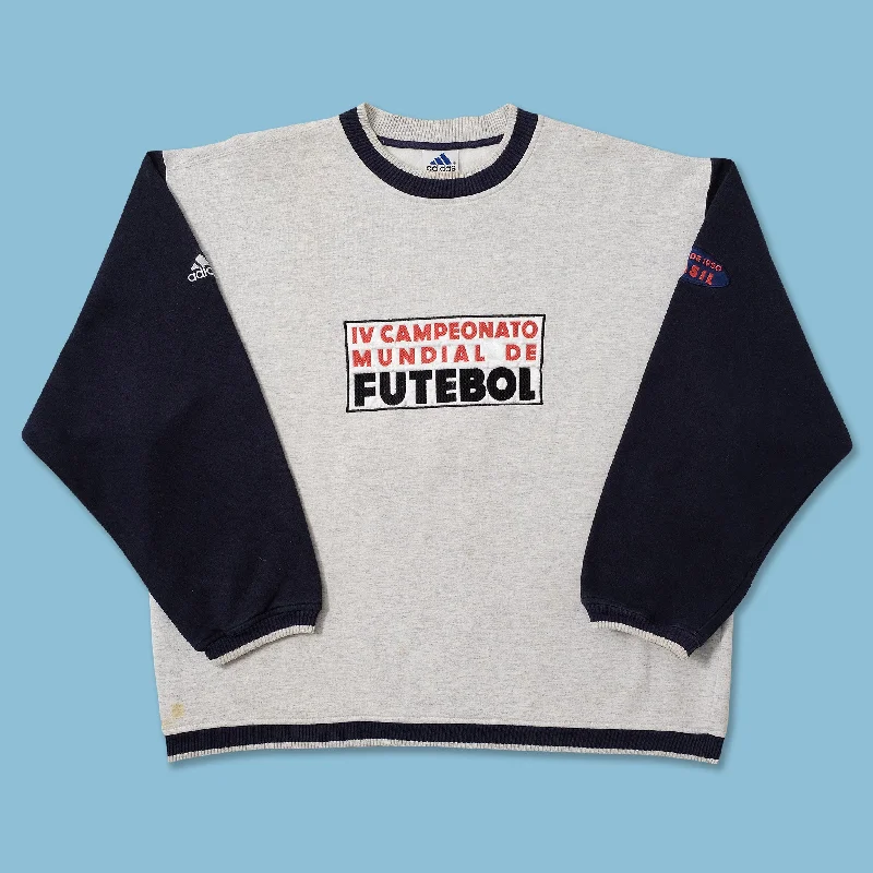 - Cat hair ball removal and hair removal creamVintage adidas World Cup 1950 Sweater XLarge