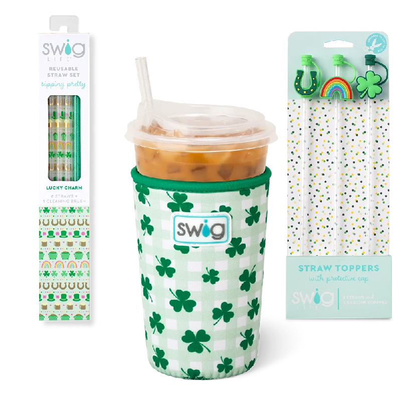 - Air box TSA certified check-inShamrock the Block Accessory Bundle