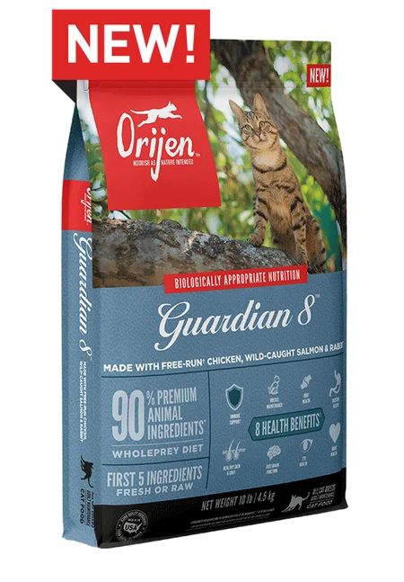    - Cat food for immune system support  Orijen Cat Guardian 8 *SPECIAL ORDER*