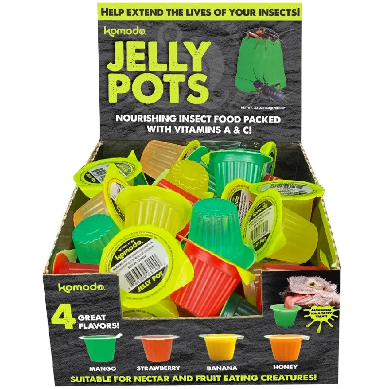 - Automatic temperature adjustment cat bedKomodo Natural Jelly Pots Insect Food Fruit Flavor Display 40 ct - Automatic temperature adjustment cat bedKomodo Natural Jelly Pots Insect Food Fruit Flavor Display 40 ct