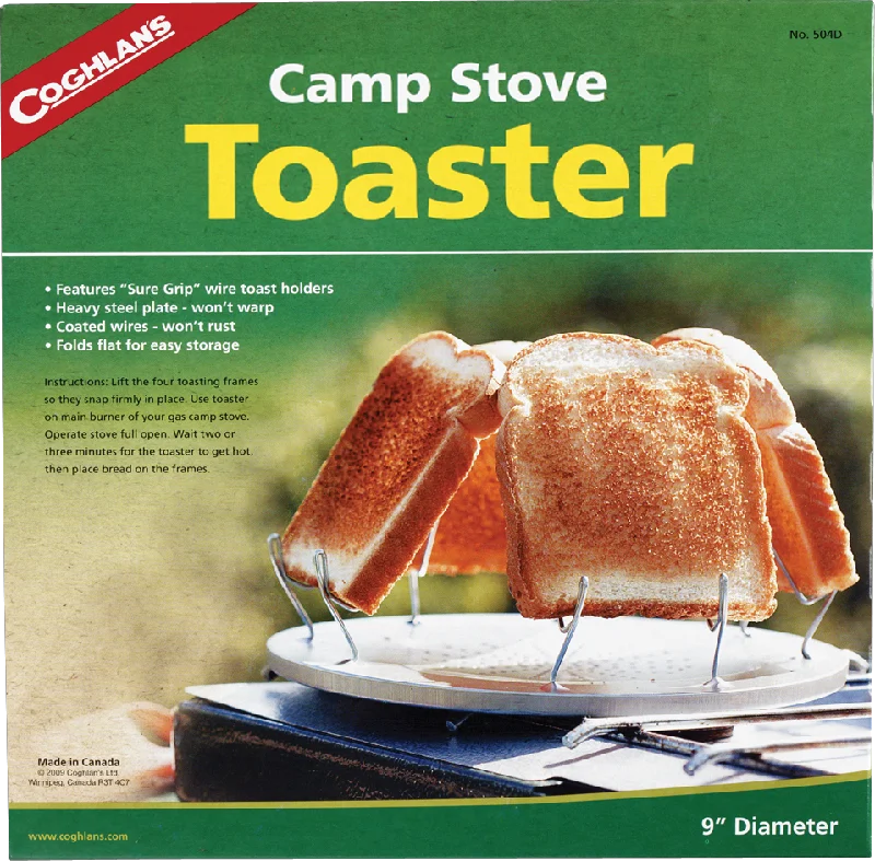 - Organic cotton dog bibsCoghlan's Camp Stove Toaster