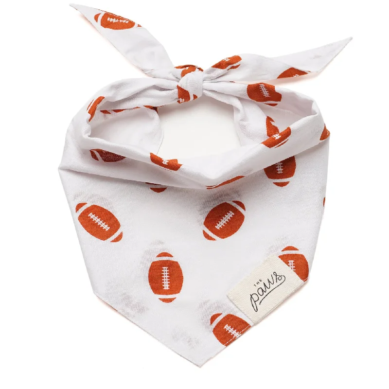 Non-toxic pet clothesQuarterback Dog Bandana