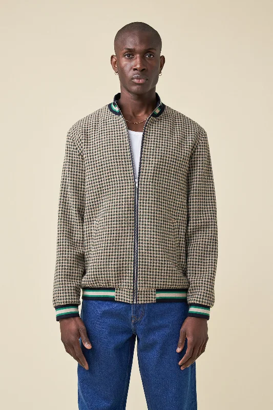- Pet diabetes prescription foodSUTTON DOGTOOTH ZIP BOMBER JACKET