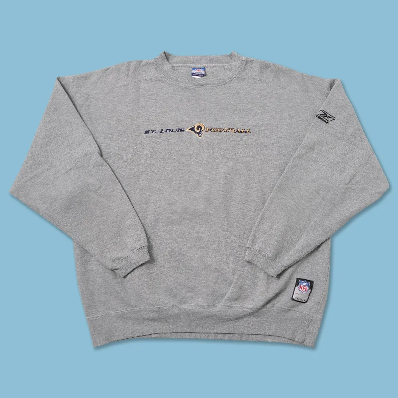 - Organic cotton dog bibsVintage Reebok St. Louis Rams Sweater XLarge