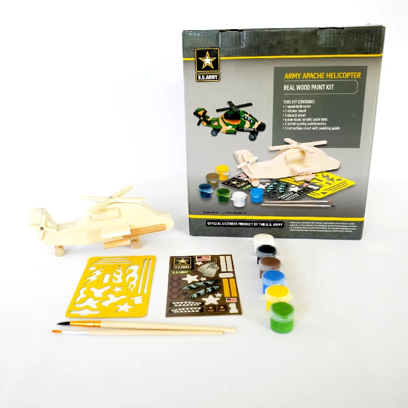 - Pet water dispenser UV sterilization versionReal Wood Paint Kit: Army Apache Helicopter