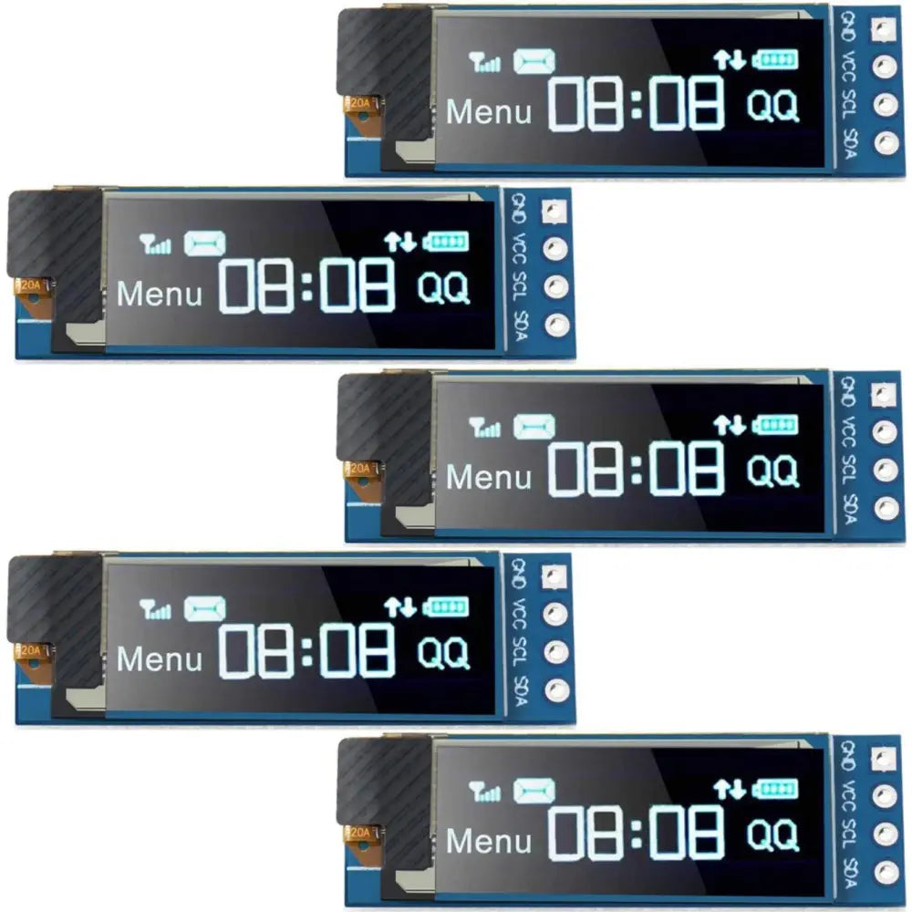 - Pet vitamin complex nutrition tablets0.91 Inch I2C OLED Display Module Blue I2C OLED Screen Driver DC 3.3~5V (5x) - Pet vitamin complex nutrition tablets0.91 Inch I2C OLED Display Module Blue I2C OLED Screen Driver DC 3.3~5V (5x)