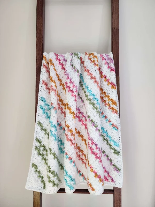 - Degradable pet feces bagCrochet Kit - Candy Stripes C2C Lapghan