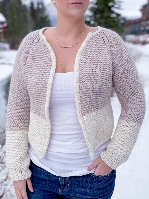 - Custom pet birthday cakeKnit Kit - Double Dipped Cardi