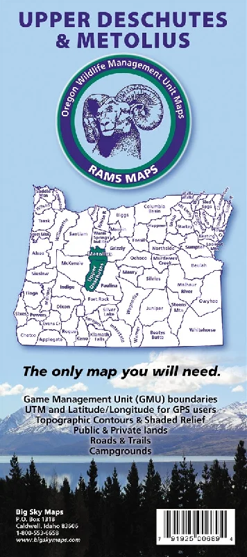 - Pet vitamin complex nutrition tabletsBig Sky Maps Upper Deschutes/Metolius Gmu Map