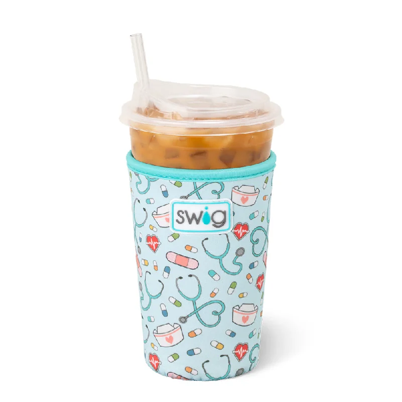 - Foldable and portable cat bagScrub Life Iced Cup Coolie