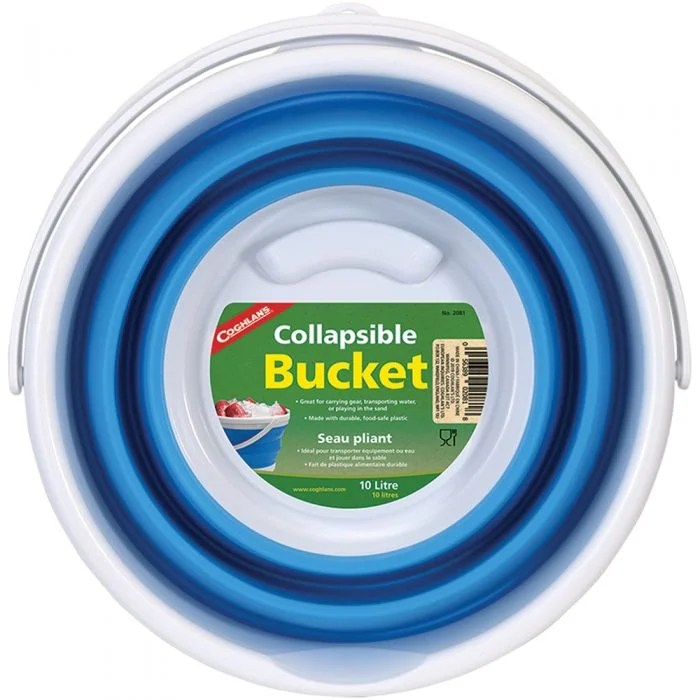 - Foldable and portable cat bagCoghlan's Collapsible 10L Bucket