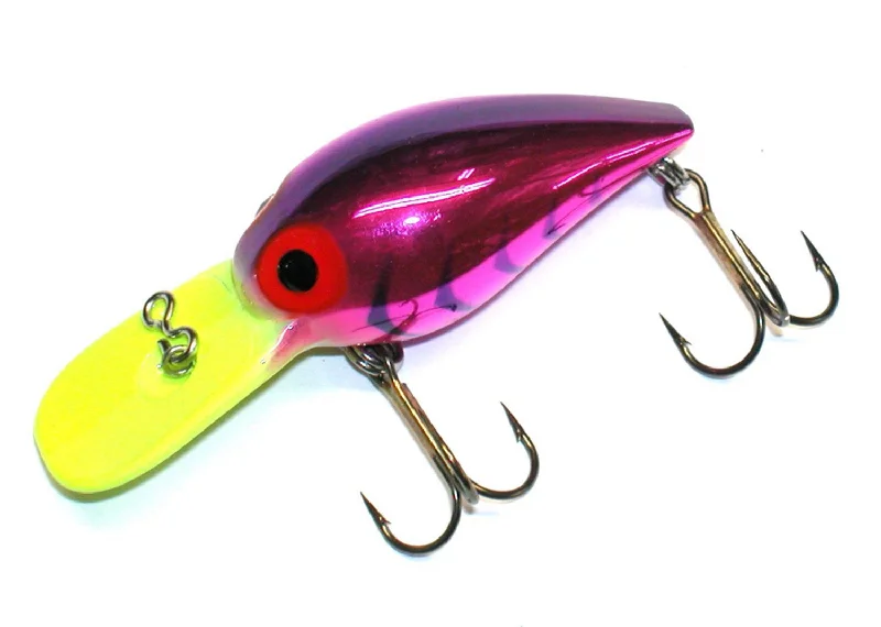 Cerise & Purple Herringbone & Chartreuse Bill