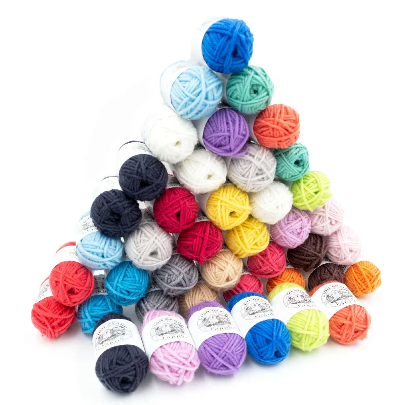 - Winter dog thick down jacket42pc Mini Yarn Sampler