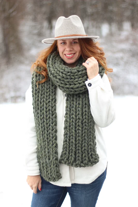 - Organic cotton dog bibsKnit Kit - Extra Super Knit Scarf