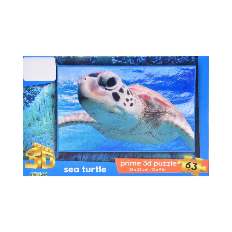  -Anti-scratch scratching board AND cat bed in one10715 SEA TURTLE ED PUZZLE 63PCS
